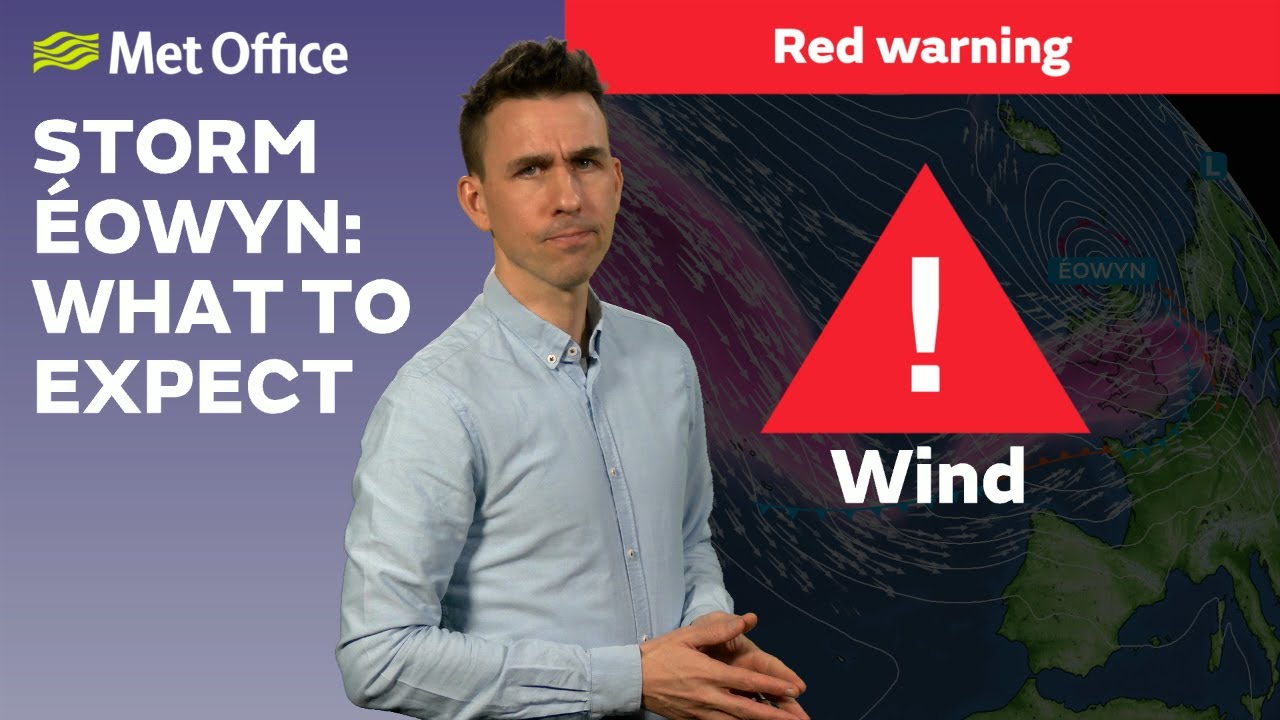 23/01/2025 – An in-depth look at the storm warnings – Met Office weather forecast UK
