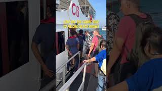 We left the cruise for a small boat ride to Patong Beach, Phuket, waves welcoming us ashore at dawn.