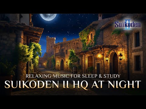 Suikoden II Ambience 🌙 Headquarters at Night | Relaxing JRPG Music for Sleep, Study & Relaxation