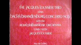 Bach Brandenburg Concerto no. 5, Mov. 2 [The Jacques Loussier Trio and Royal Philharmonic Orchestra]