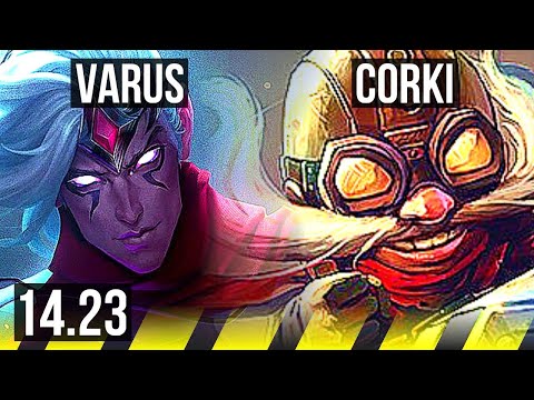 VARUS & Zoe vs CORKI & Nami (ADC) | Legendary | KR Challenger | 14.23