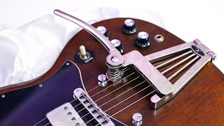 Video thumbnail for No-Drill Xtrem Vibrato Floating Tailpiece From Guitarfetish – Guitar Vibrato By GFS Review by Mykola MrHardGuitar - Guitar Reviews And Lessons