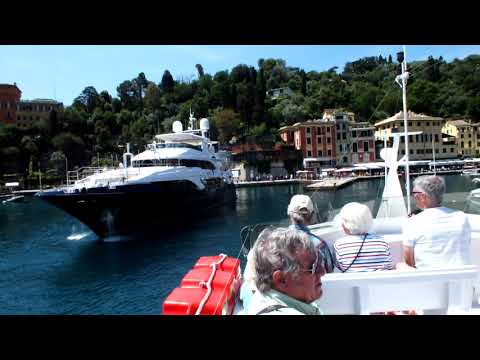 Sailing into Portofino, Italy May 2019