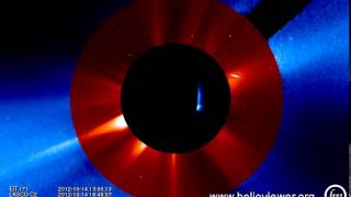 EIT 171, LASCO C2/C3 (2012-10-04 21:54:07 - 2012-11-01 08:30:06 UTC) 