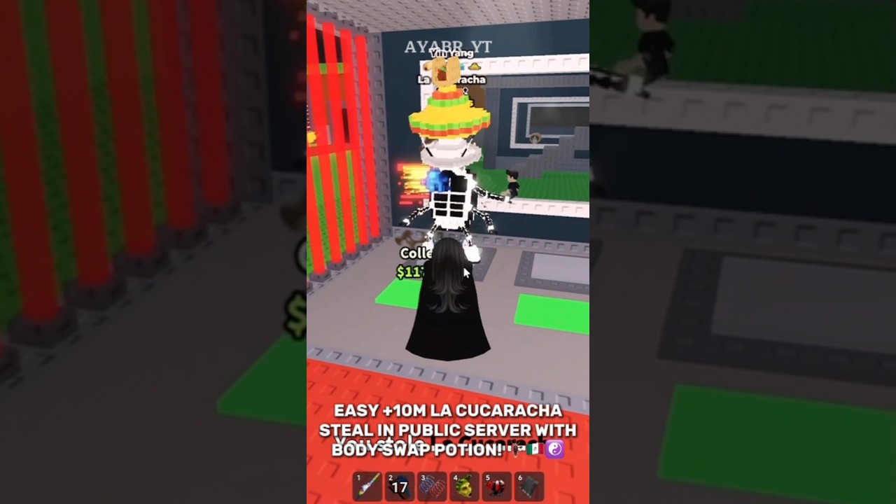 La Cucaracha +10M YIN&YANG y Traits EASY STEAL! - Steal a Brainrot