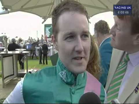 Tom Queally Interview after Frankel wins 2012 Juddmonte International Stakes