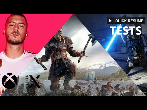 Xbox Series X Quick Resume Tests | Fifa 20, Valhalla and Fallen Order