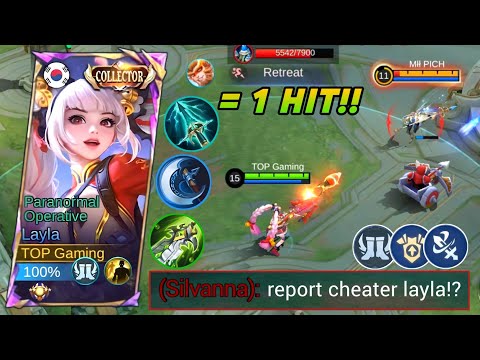 [AUTO WIN STREAK!] LAYLA LEGENDARY 😈 | IXIA LATE GAME MONSTER - MLBB