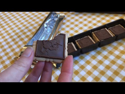 TRYING OUT godiva prestige biscuits collection dark chocolate