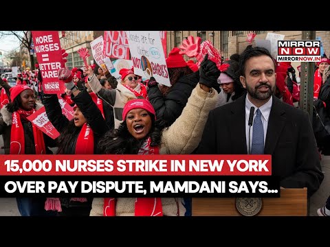 New York Nurses Strike: 15000 Walk Out Over Contract ...