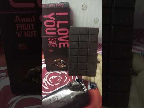 Amul fruit 'N' nut chocolate review🍫🍫