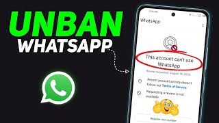 Whatsapp Ban Problem New 2026 ✅(100% Working) || This account can't us
