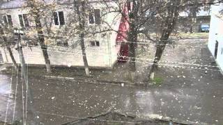 preview picture of video 'Первый снег Малгобек.avi'