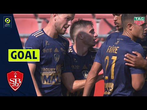 Goal Romain PERRAUD(42' - STADE BRESTOIS 29)DIJON FCO - STADE BRESTOIS 29 (0-2)2020/2021