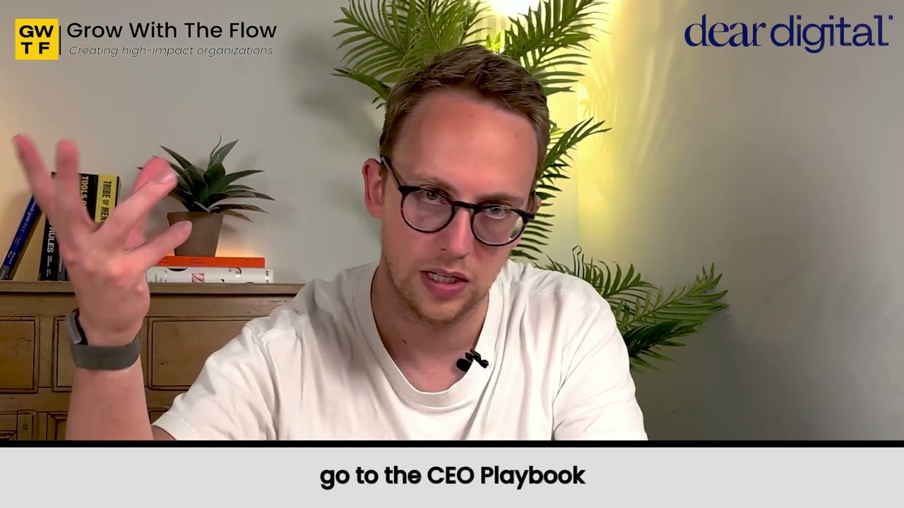 The power of the CEO Playbook according to Niels Desot of dear digital