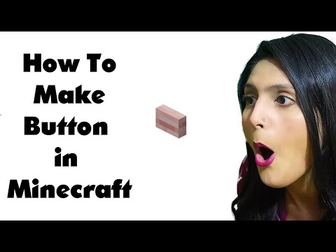 Minecraft Pro Tip: Button Crafting Tutorial