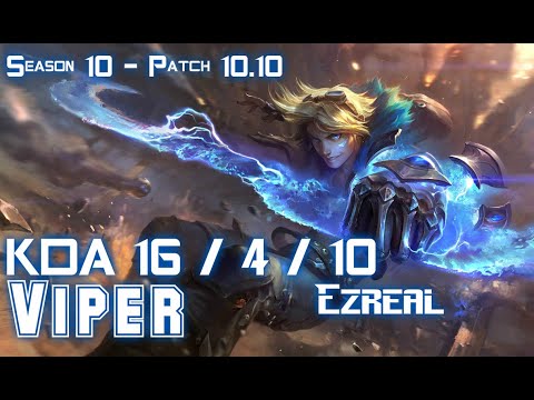 Viper EZREAL vs APHELIOS ADC - Patch 10.10 KR Ranked