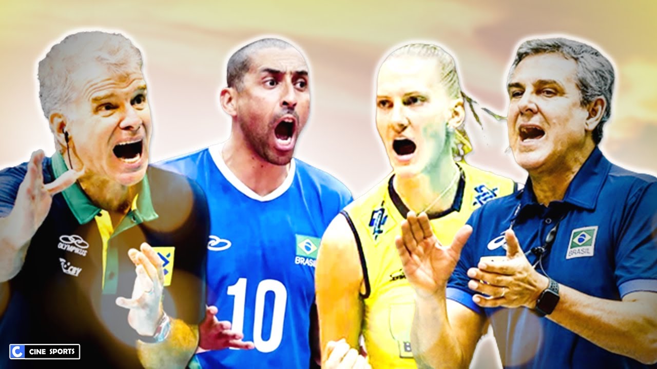 HISTÓRIA DO BRASIL NO VÔLEI FEMININO E MASCULINO