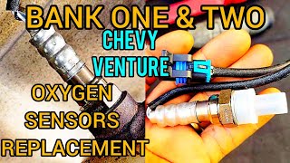 How to Change Upstream & downstream Oxygen Sensors on 2001 chevy venture