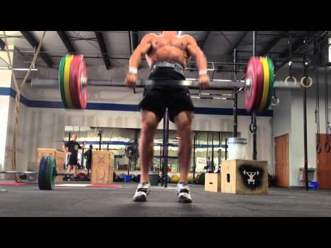 CrossFit 515 - 285# Clean & Jerk (B. Noyce)