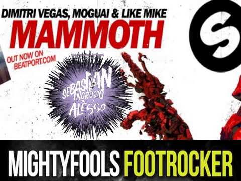 Dimitri V. & Like M. vs Alesso vs Mightyfools - Mammoth Lost my Footrocker (Hardwell MashUp)