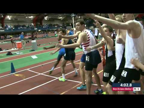Boys Distance Medley Section 1 - New Balance Nationals Indoor 2014
