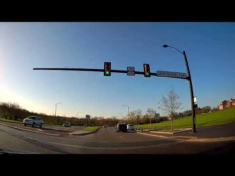 Driving around Dublin in Ohio