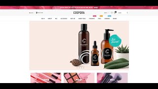 Cospora - Beauty and Cosmetic Bigcommerce Stencil Template: Installation Instruc