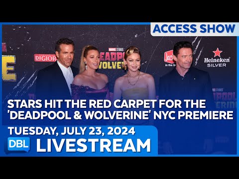 Stars Hit The Red Carpet For The Deadpool & Wolverine Premiere