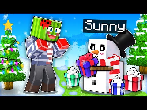 Sunny's Epic Snowman Transformation!