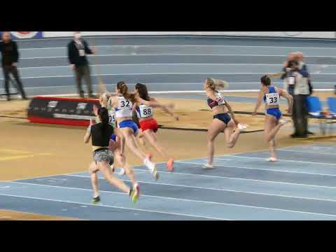 60 m Women Q2 7.40 Milana Tirnanić (SRB) 1. Place 27th Balkan Indoor Championships Istanbul 2022
