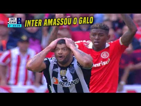 MAURICIO FEZ GOLACO! INTERNACIONAL 3 x 0 ATLETICO-MG - GOLS DO JOGO