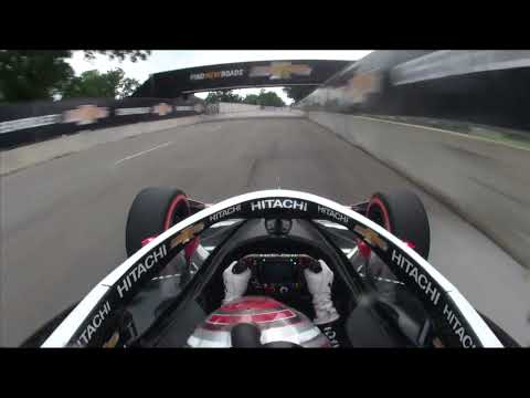 Detroit Grand Prix // Race 2 Qualifying  // Josef Newgarden Pole Lap