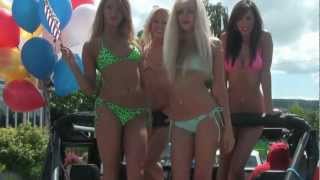 preview picture of video 'Shop Bikini Beach July 4th Parade 2012 Kirkland bikini models Flawless Tan'