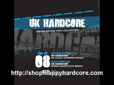 UK Hardcore - Going Round (UFO Remix), DJ vinyl record - UKHC008