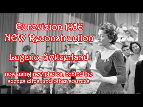 Eurovision Song Contest 1956 🇨🇭 NEW RECONSTRUCTION W/ NEW PHOTOS
