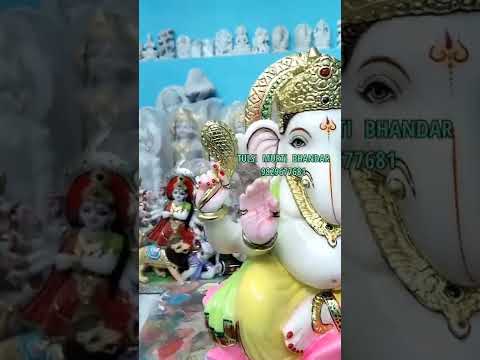 White Marble Lord Ganesha Statue