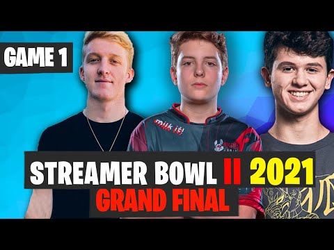 Twitch Rivals Streamer Bowl II Grand Final Game 1 Highlights - Fortnite