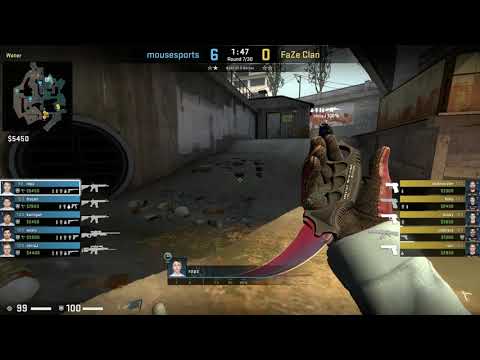 CS:GO POV Demo Mousesports ropz (25/17) vs FaZe (de_overpass)