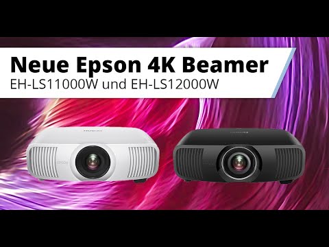 🔴Neue Epson 4K Beamer EH-LS12000B und LS11000W mit Laser und HDMI 2.1 vorgestellt