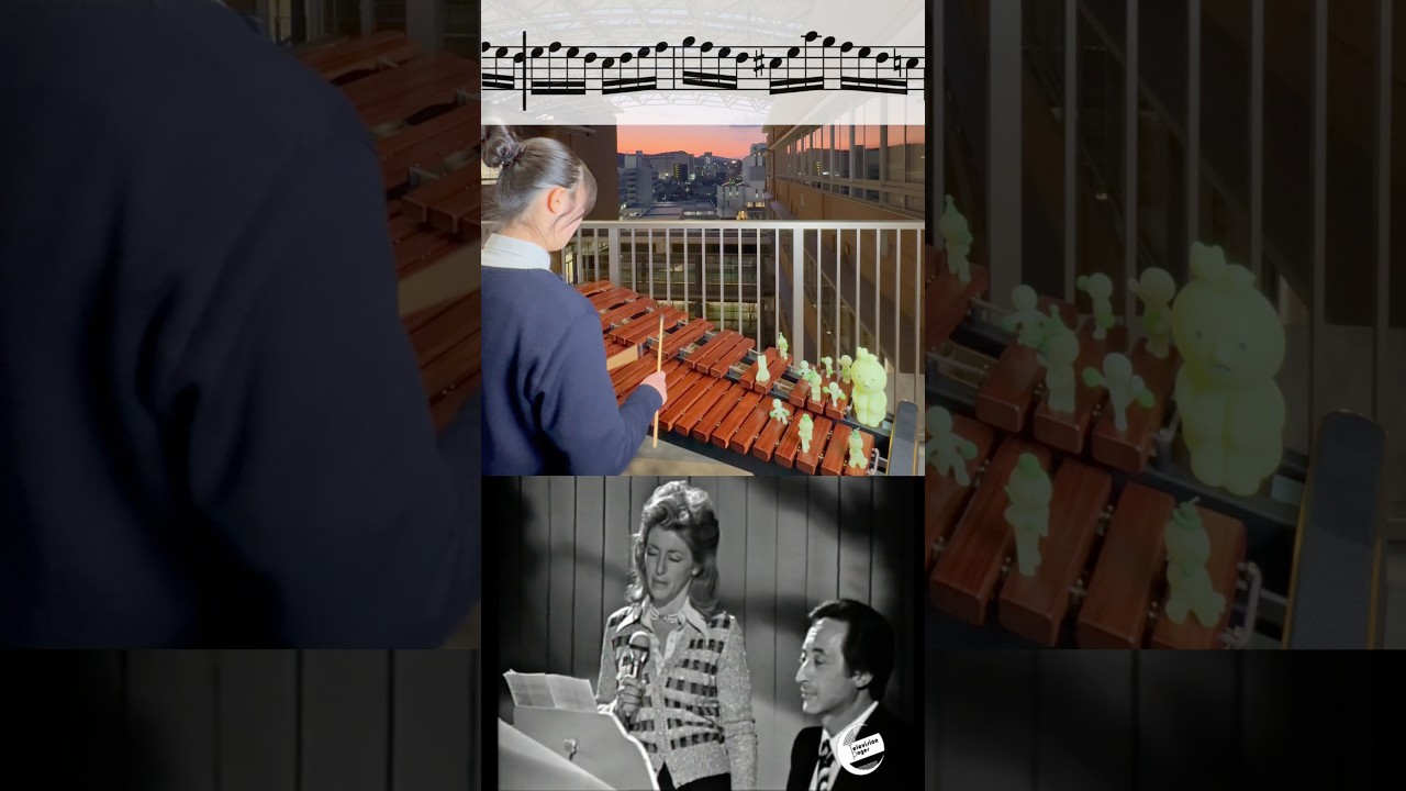 シロフォン超絶チャレンジ❤️‍🔥 Paganini Moto Perpetuo Op 11 Nora Orlandi #吹奏楽 #シロフォン #打楽器