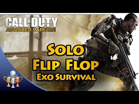 Call of Duty Advanced Warfare - How to Flip Flop and Solo Exo Survival to Wave 50+