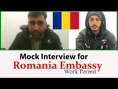 Interview for Romania | Romania Embassy Speaking Interview