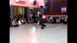 Alejandra Hobert y Adrián Veredice en ZUM!