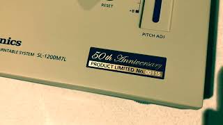 Video thumbnail for Technics sl1200 Mk7L (50yr anniversary) *limited edition* in Beige. feat DJGHOSTNOTES (Melbourne) by GhostNotes Aj