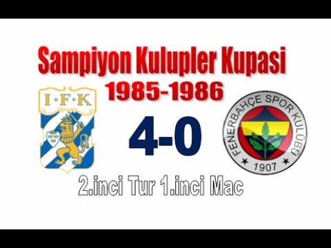 [1985.10.23] IFK Göteborg - F.Bahce 4-0