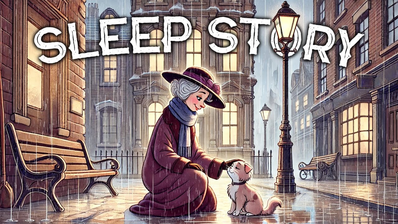 A Lady and Her Cat: A Soothing Bedtime Story