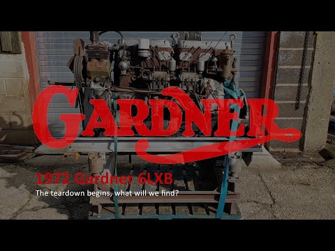 Gardner 6LXB 180 Overhaul Part 3 - Top end teardown