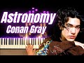 Astronomy by Conan Gray - Piano Cover