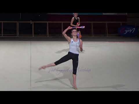 Maëlle MILLET (FRA) clubs (1) - 2023 Grand Prix Thiais trainings